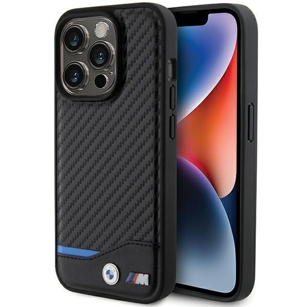 BMW BMHMP15X22NBCK Carbon MagSafe Чезол для Apple iPhone 15 Pro Max