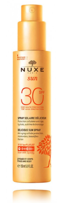 Nuxe Sun Delicious Sun Spray Cолнцезащитный сCпрей для лица и тела 150ml