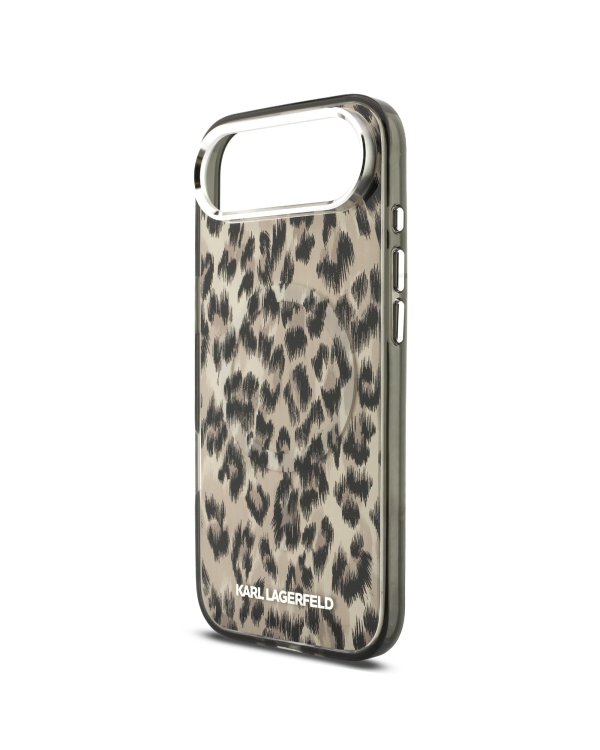 Karl Lagerfeld IML Leopard MagSafe Case Защитный чехол для iPhone Air / коричневый