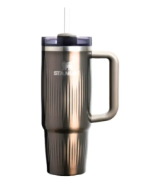 Stanley The Quencher H2.0 Fluted Термокружка с трубочкой 0.89L Brown