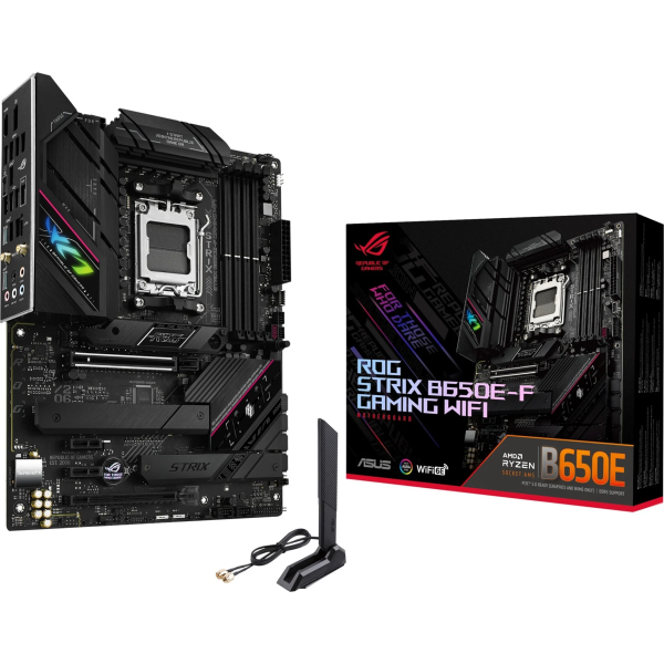 Asus ROG Strix B650E-F Gaming WiFi Материнская плата AMD B650 / Socket AM5 / ATX