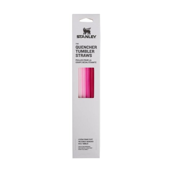 Stanley The Quencher Travel Трубочки Для Термокружек 4шт Pink