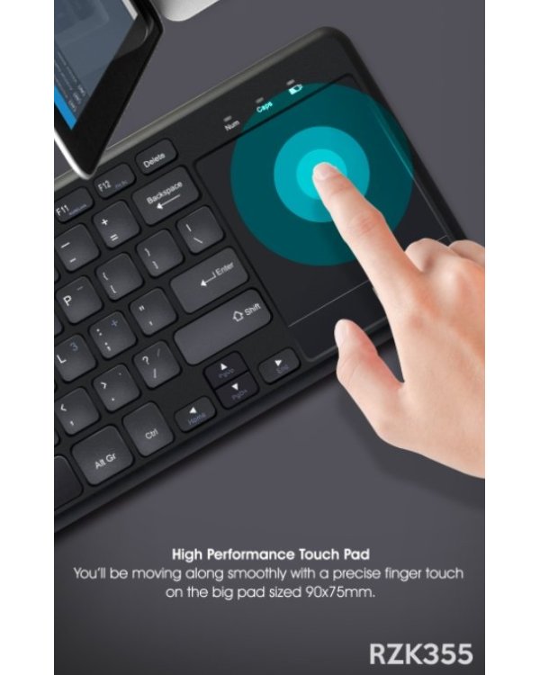 CLiPtec RZK355 WRL Клавиатура c Touchpad