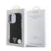 Guess PU Grained Triangle Logo MagSafe Case Защитный чехол для iPhone 16 Pro Max / чёрный
