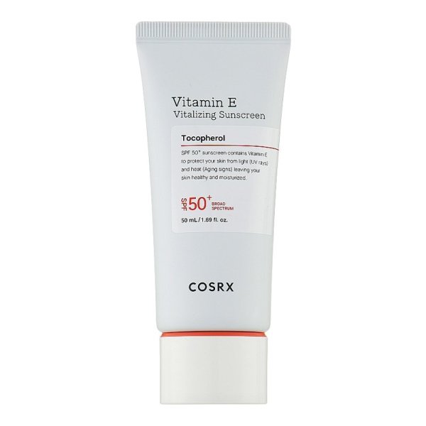COSRX Vitamin E Vitalizing Sunscreen SPF 50+ 50ml Солнцезащитное средство