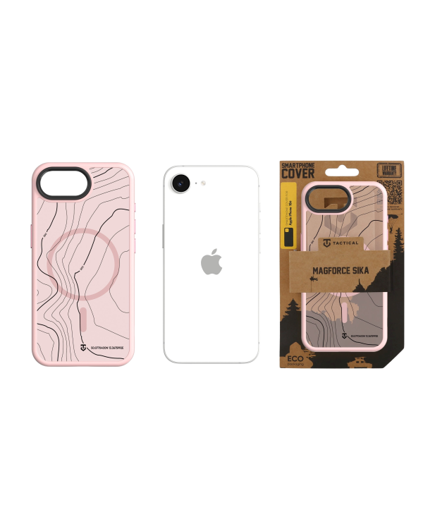 Tactical MagForce Hyperstealth Sika Cover Защитный чехол для iPhone 16e / розовая пантера