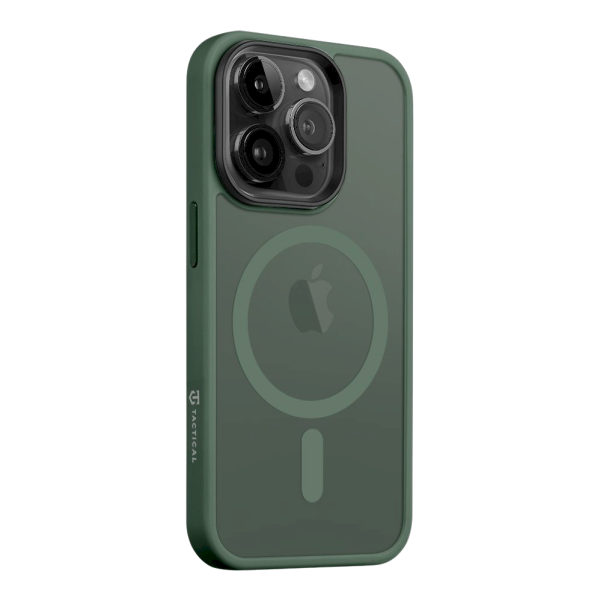 Обложка книги «Tactical MagForce Hyperstealth Cover Защитный чехол для iPhone 14 Pro / лесной зелёный»