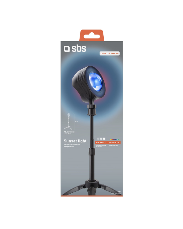 SBS Лампа фоновой подсветки многоцветная / RGB / LED