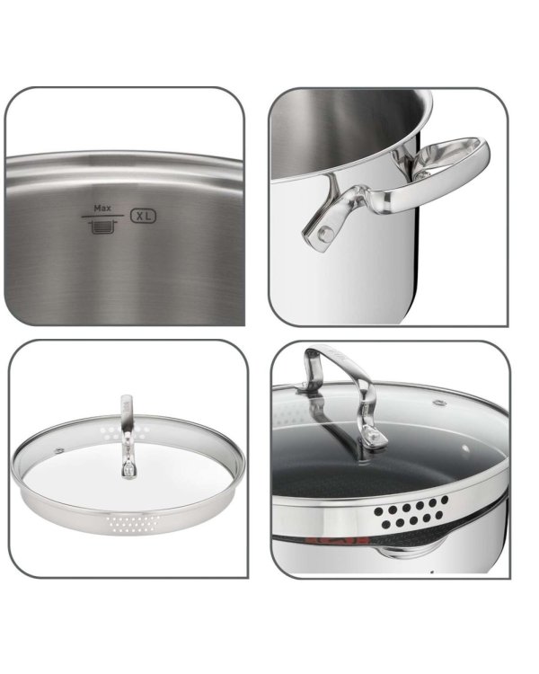 Tefal Duetto+ Набор посуды из 10 предметов (G732SA55)