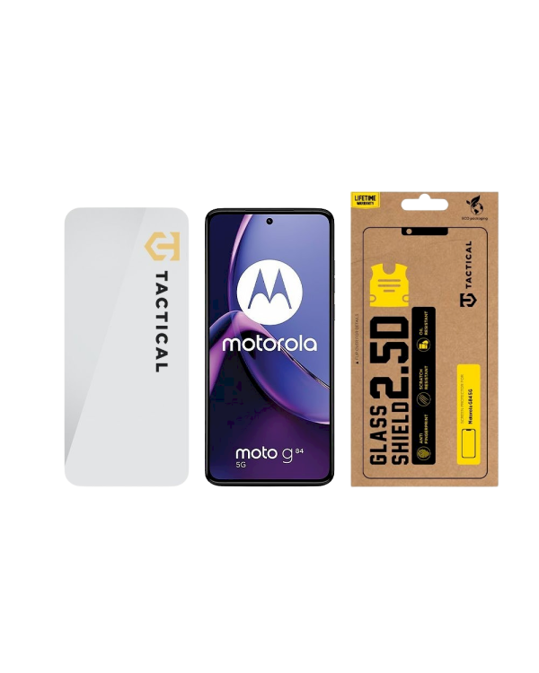 Tactical Glass Shield 2.5D Защитное стекло для Motorola G84 5G / прозрачное