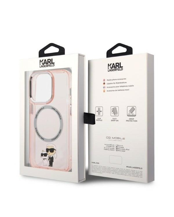 Karl Lagerfeld KLHMP14LHNKCIP Чехол для Apple iPhone 14 Pro