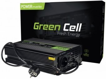 Green Cell Pure Sine wave Преобразователь мощности 12V to 230V 300W / 600W