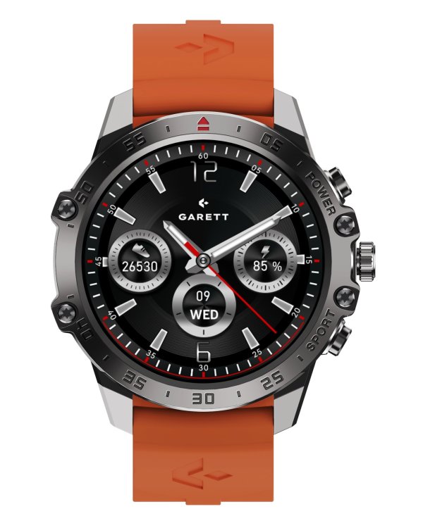 Garett V14 Black steel Смарт-часы