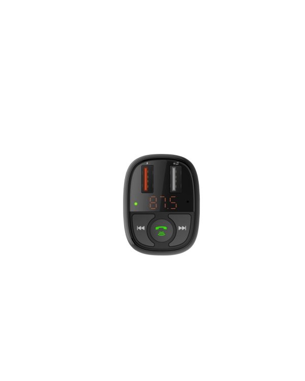 Devia Smart Автомобильный FM Трансмиттер Bluetooth / MP3 / MicroSD / 2x USB QC 3.0 + 1,5A / LED