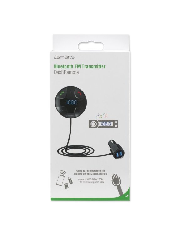 4smarts Transmiter FM Автомобильное зарядное устройство Bluetooth 5.0 / USB / Micro SD / MP3