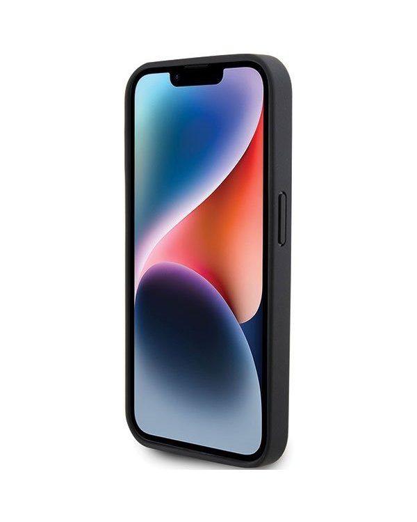 Ferrari Twist Metal Logo Back Case Защитный Чехол для Apple iPhone 15 Pro