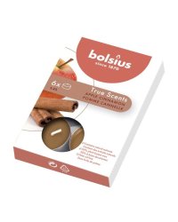 Bolsius True Scents Ароматические Чайные Свечи Яблоко Корица 6шт