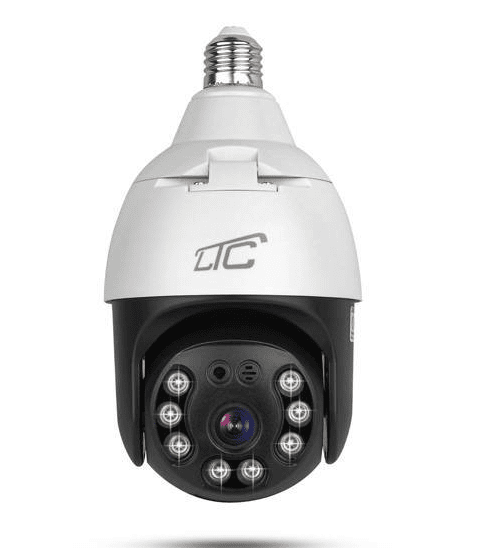 LTC LXKAM35 IP Камера E27 / IP65 / PTZ / 5Mpix / 230V