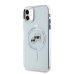 Karl Lagerfeld IML K&CH Heads Metal Frame MagSafe Case Защитный чехол для iPhone 11 / прозрачный
