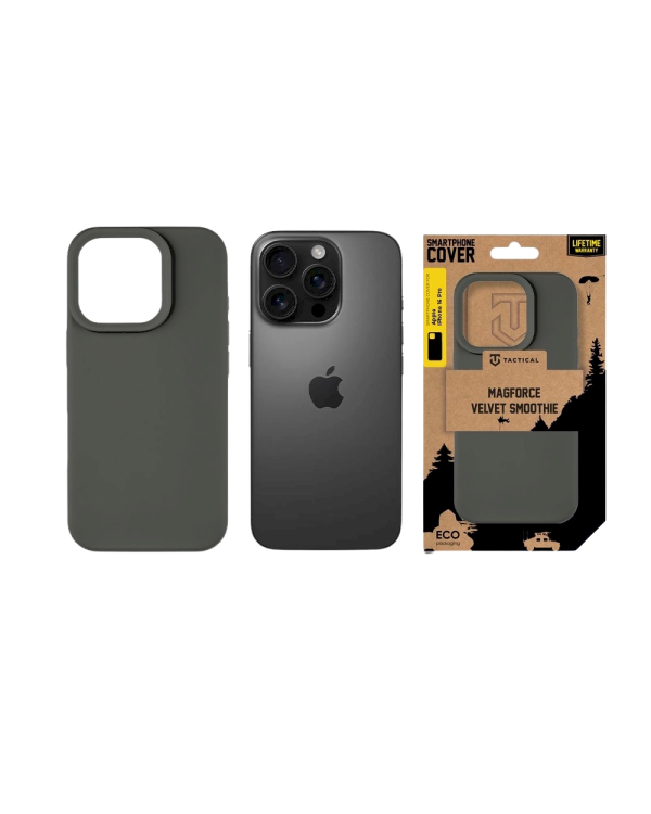 Tactical MagForce Velvet Smoothie Cover Защитный чехол для Apple iPhone 16 Pro / Базука