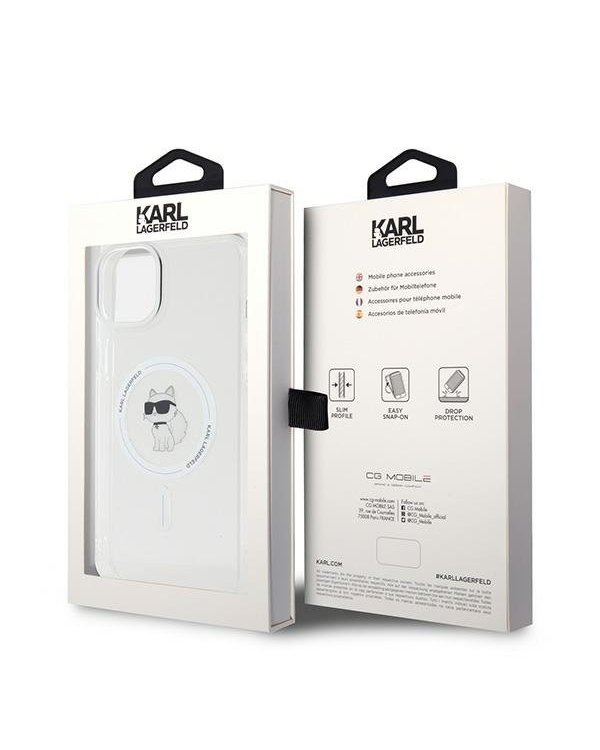 Karl Lagerfeld KLHMP15MHFCCNOT Чехол для Apple iPhone 15 Plus / 14 Plus