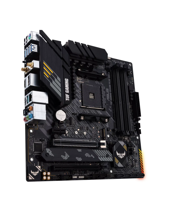 Asus TUF GAMING B550M-PLUS WIFI II Материнская плата AMD B550 / Socket AM4 / Micro-ATX / Wi-Fi