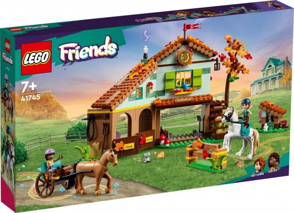Обложка книги «LEGO 41745 Autumn's Horse Stable Конструктор»