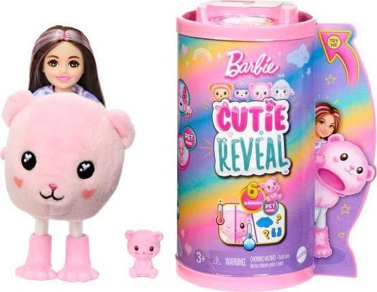 Mattel HKR19 Cutie Reveal Chelsea Teddy Barbie Кукла