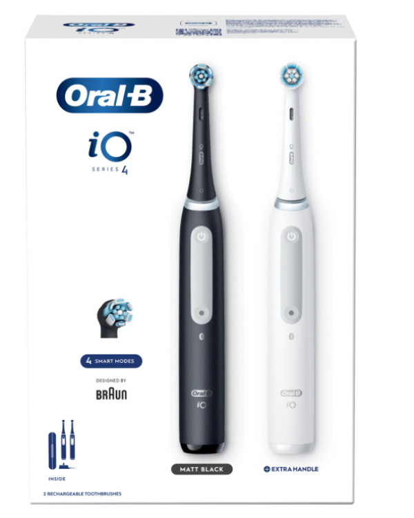Дополнительное изображение книги «Oral-B iO4 Series Электрическая Зубная Щетка Duo Pack»
