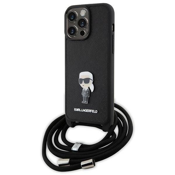 Обложка книги «Karl Lagerfeld KLHCP15XSASKNPSK Чехол для Apple iPhone 15 Pro Max»
