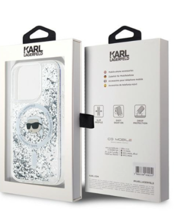 Karl Lagerfeld KLHMP15XLGKISGH Чехол для Apple iPhone 15 Pro Max