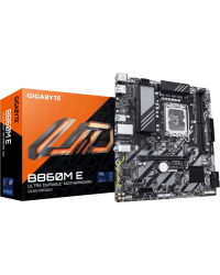 Gigabyte B860M E 1.0 Материнская плата Intel LGA1851 / B860 / DDR5 / 4×DIMM / microATX