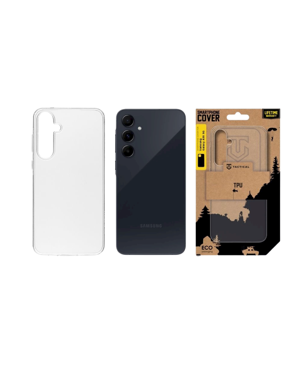 Tactical TPU Cover Защитный чехол для Samsung Galaxy A55 5G / прозрачный