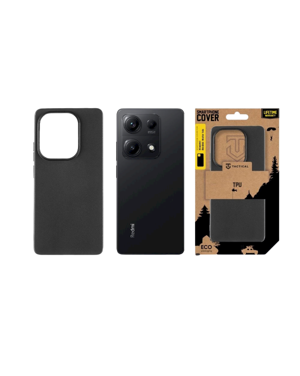 Tactical TPU Cover Защитный чехол для Xiaomi Redmi Note 14S / чёрный