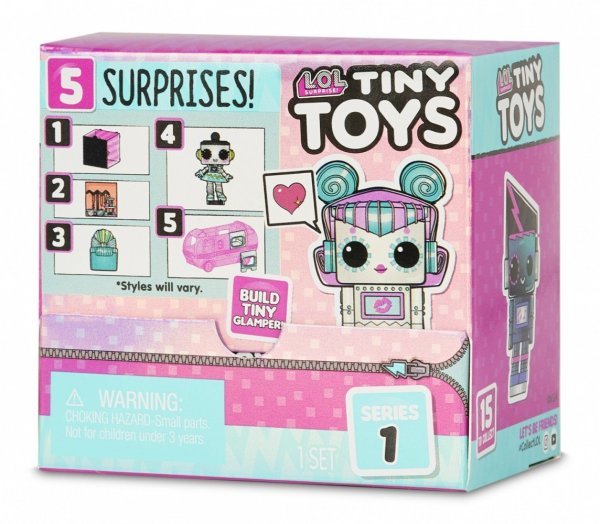 Обложка книги «MGA L.O.L. Tiny Toys Фигурка 1шт.»