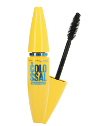 Maybelline Colossal Glam Black Waterproof Тушь для ресниц 10 ml / Чёрная