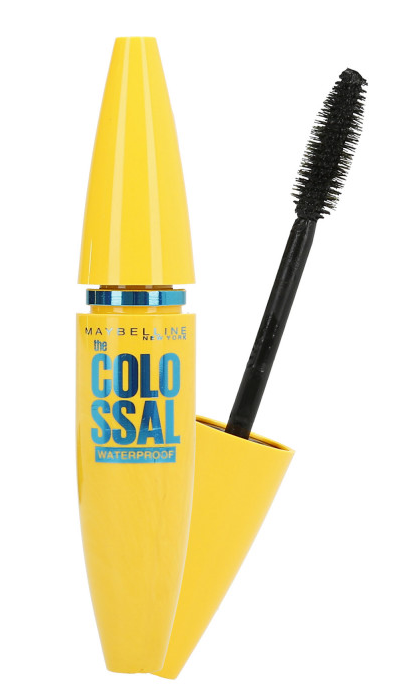 Maybelline Colossal Glam Black Waterproof Тушь для ресниц 10 ml / Чёрная