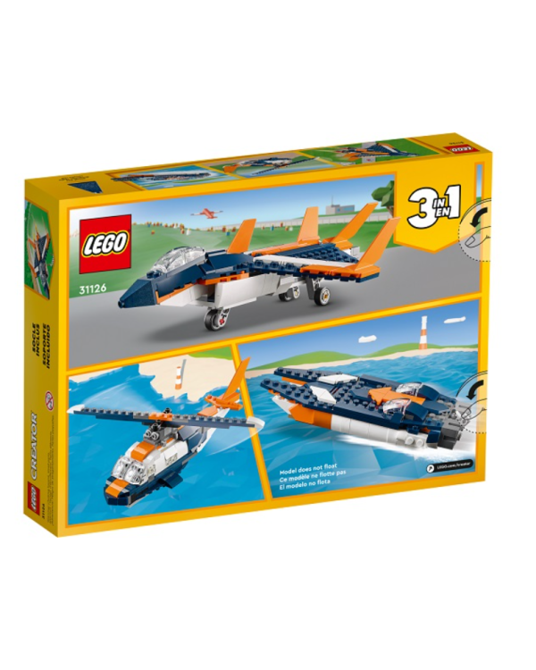 LEGO 31126 Supersonic-jet Конструктор