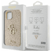 Guess Fixed Glitter Big Case Защитный Чехол для Apple iPhone 15