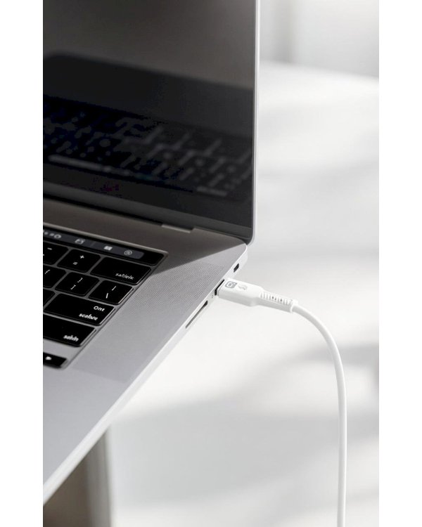 Quik Accessories QK-1012 Soft Silicone 60W Кабель для Зарядки и Передачи данных USB-C to USB-C 1m
