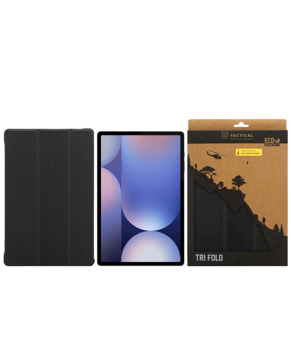 Tactical Book Tri Fold Case Чехол для планшета Samsung Galaxy Tab S9/S9 FE/S10 FE/S10 Lite / чёрный