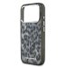 Karl Lagerfeld IML Leopard MagSafe Case Защитный чехол для iPhone 17 Pro / серый