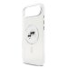 Karl Lagerfeld IML K&CH Heads Metal Frame MagSafe Case Защитный чехол для iPhone Air / прозрачный