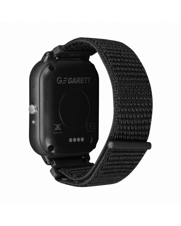 Garett Smartwatch Kids Tech 4G Black velcro Умные часы
