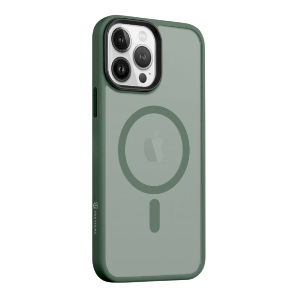 Обложка книги «Tactical MagForce Hyperstealth Cover Защитный чехол для iPhone 13 Pro Max / лесной зелёный»