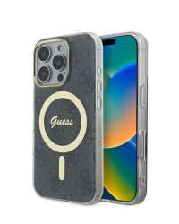 Guess IML 4G MagSafe Защитный Чехол для Apple iPhone 16 Pro Max