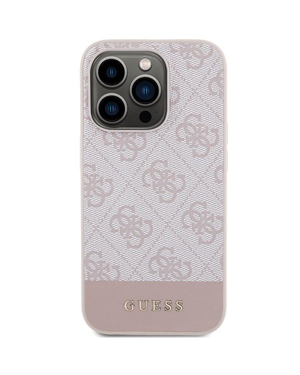 Guess GUHCP15LG4GLPI Чехол для Apple iPhone 15 Pro