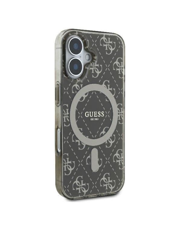Guess IML 4G Background MagSafe Защитный Чехол для Apple iPhone 16