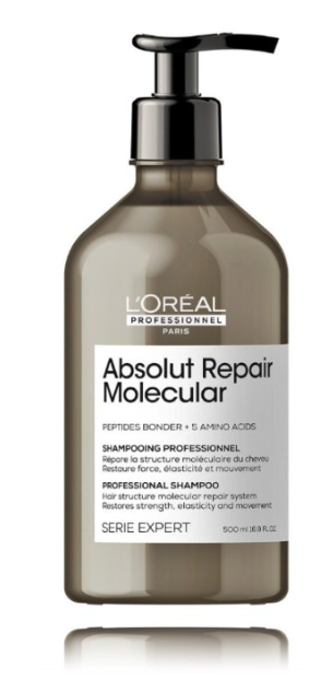 L´Oréal Professionnel Série Expert Absolut Repair Molecular Профессиональный шампунь 500 ml L´Oréal Professionnel Série Expert Absolut Repair Molecular Профессиональный шампунь 500 ml
