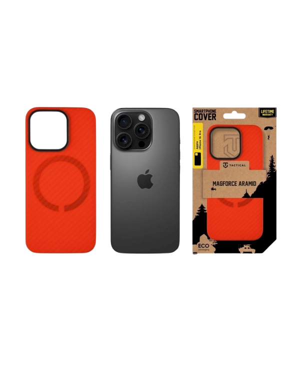 Tactical MagForce Aramid Bloody Mary Limited Edition Cover Защитный чехол для Apple iPhone 16 Pro